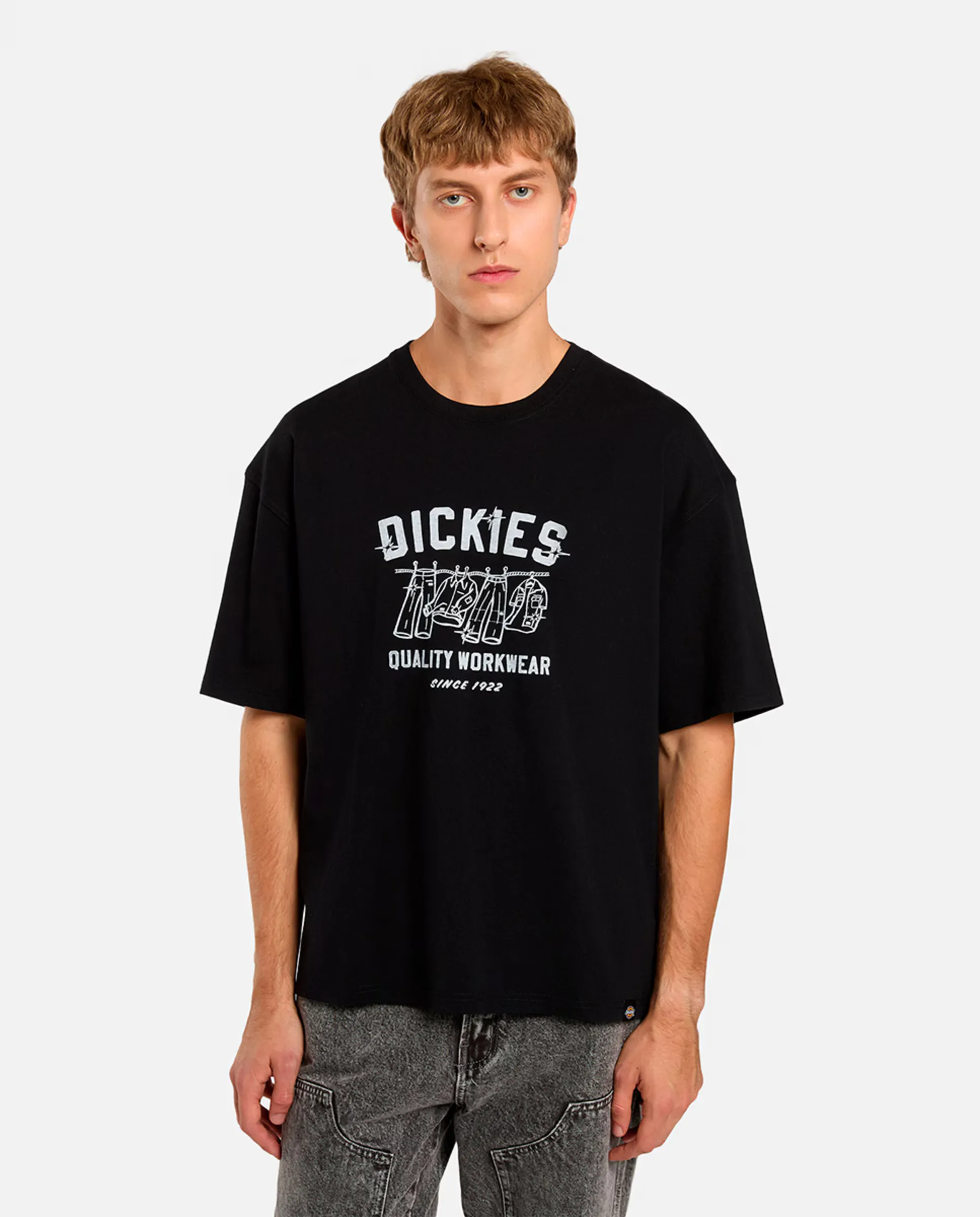 

Мужская футболка с коротким рукавом Dickies, черный