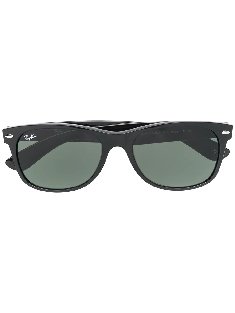 

Солнцезащитные очки в квадратной оправе Ray-Ban, черный