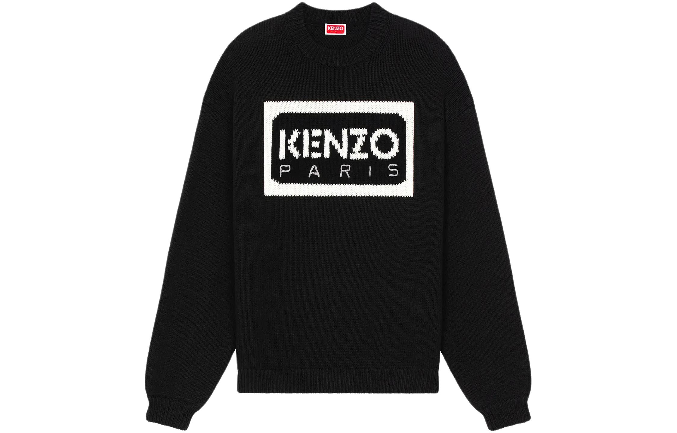 

Свитер мужской Kenzo Paris, белый / черный