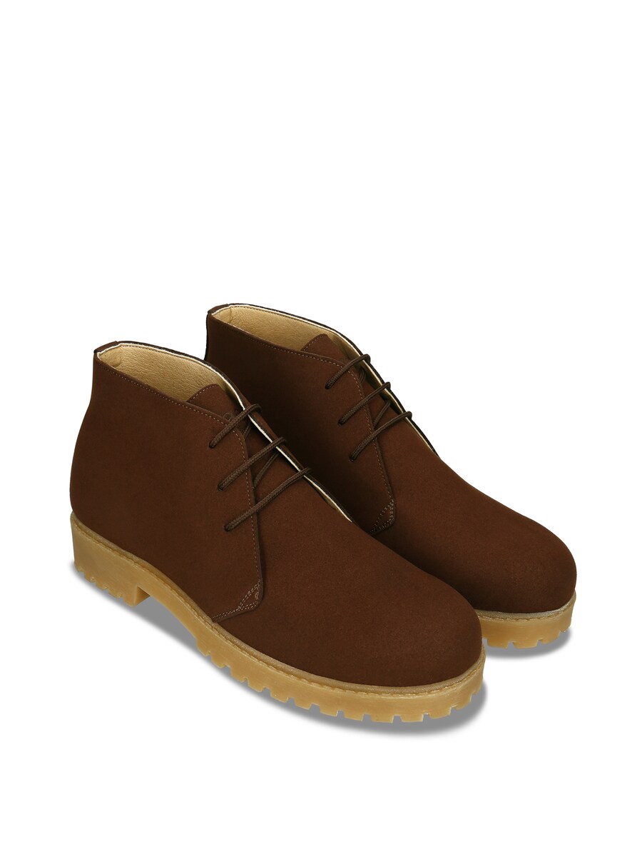 Ботильоны на шнуровке nae Vegan Shoes Agus, темно-коричневый — фото 2