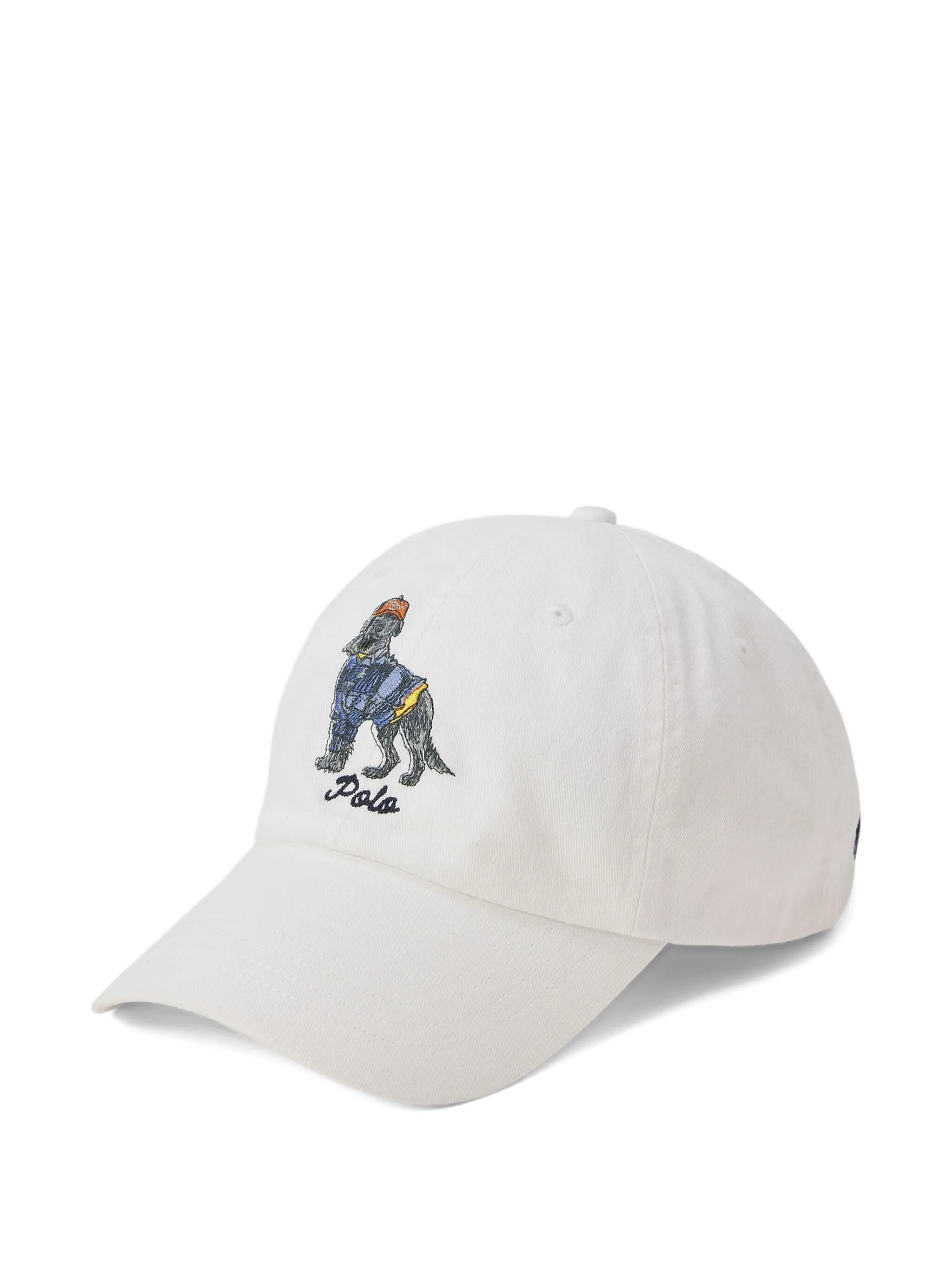 

Бейсболка с вышивкой Polo Ralph Lauren, белый