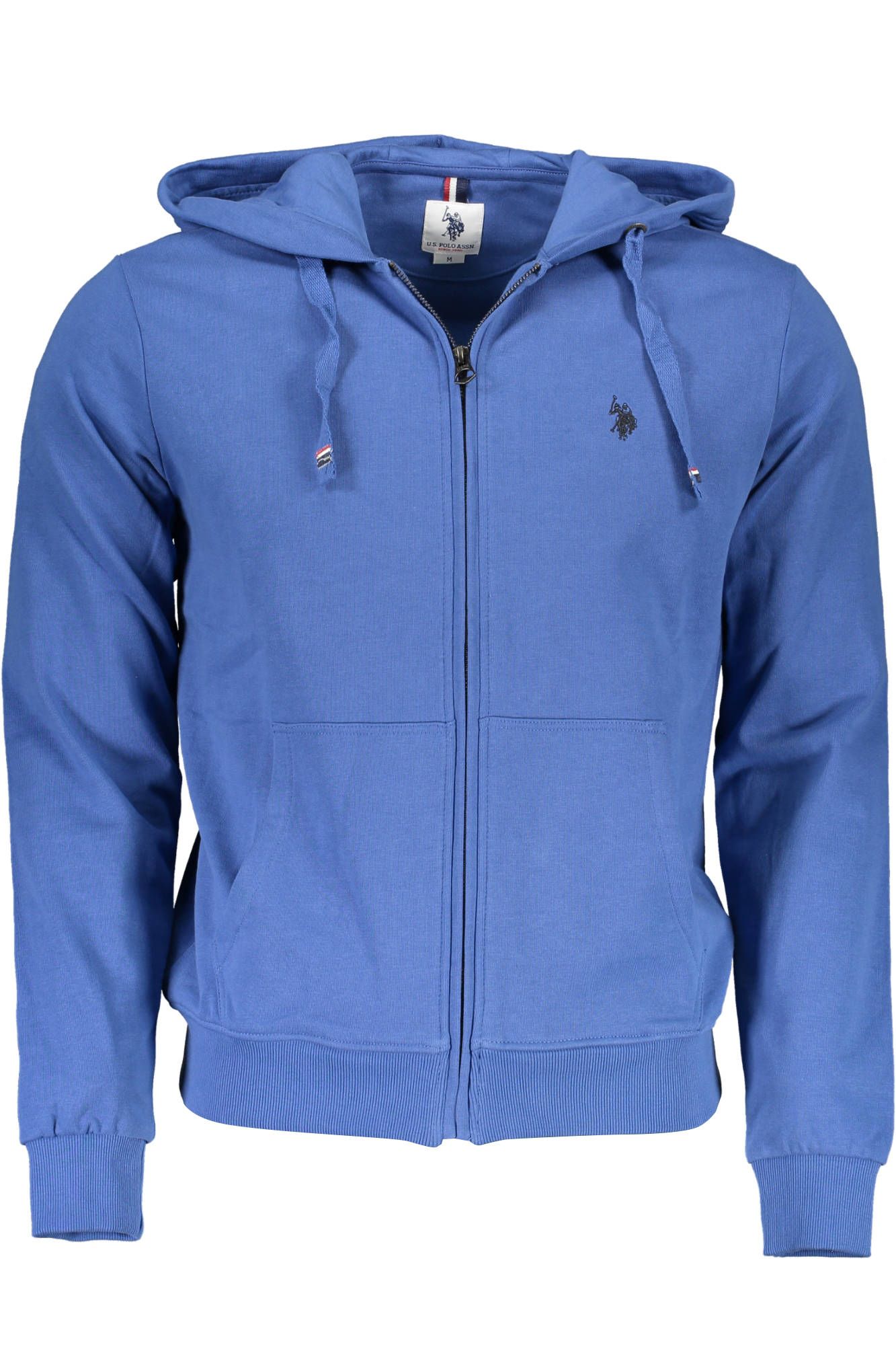 

Синий хлопковый мужской свитер U.S. Polo Assn.