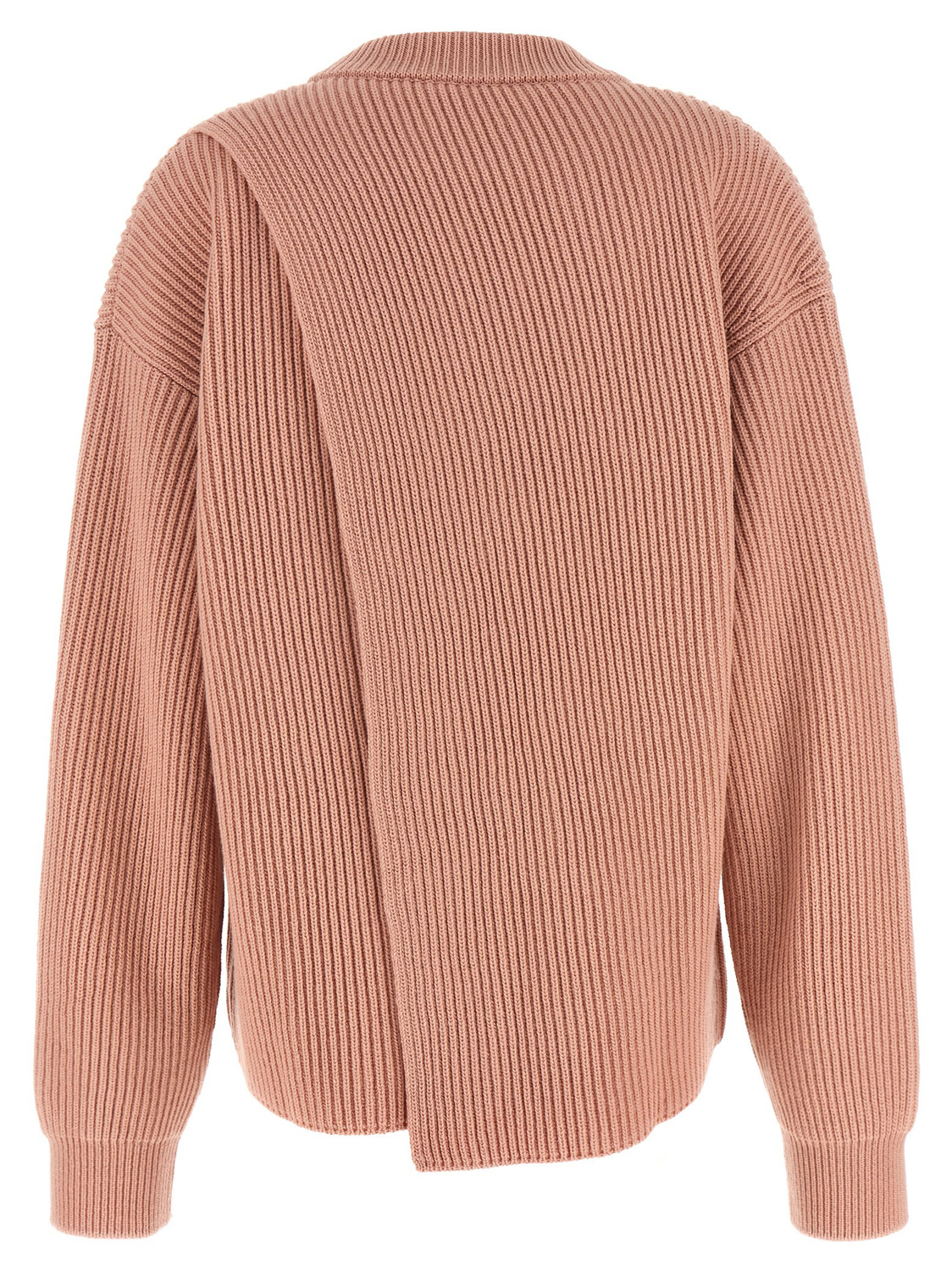 Свитер с круглым вырезом JIL SANDER, розовый — фото 2