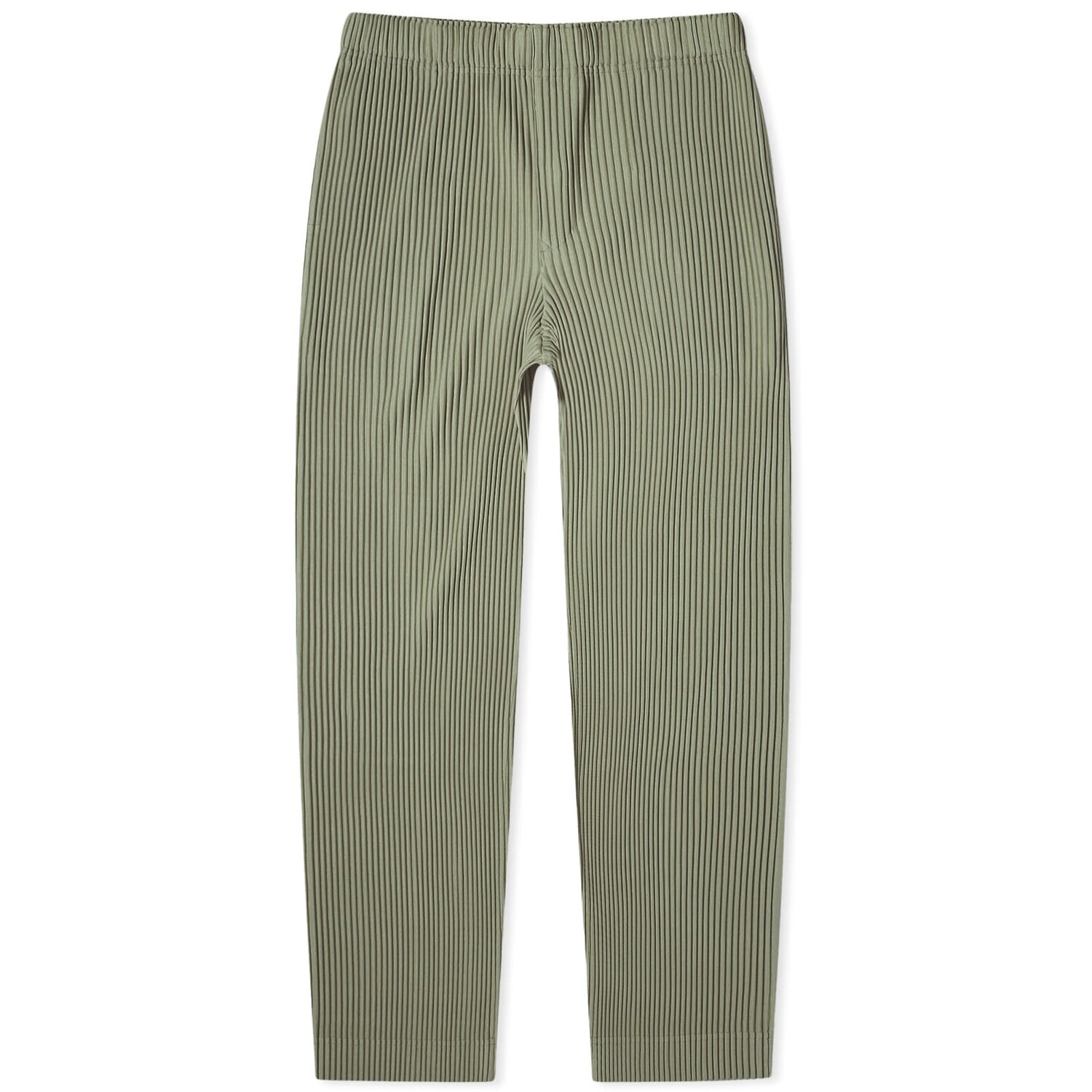 

Брюки Homme Plissé Issey Miyake Pleated Straight Leg Trousers, цвет Sage Green