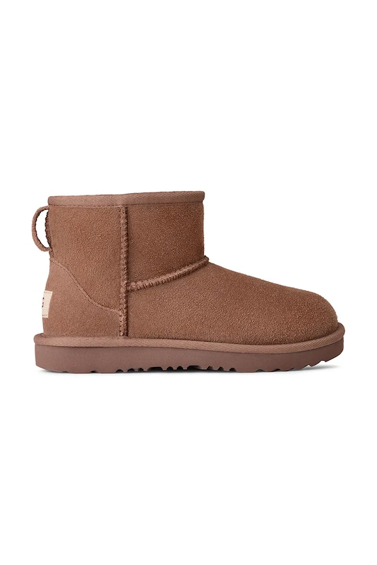 

Детские замшевые зимние ботинки CLASSIC MINI II Ugg, коричневый