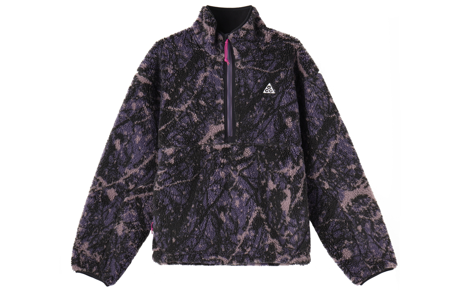 

Nike Acg Canwell Glacier Флисовая Курка, Черный Фиолетовый/Черный/Черный/Горный Белый