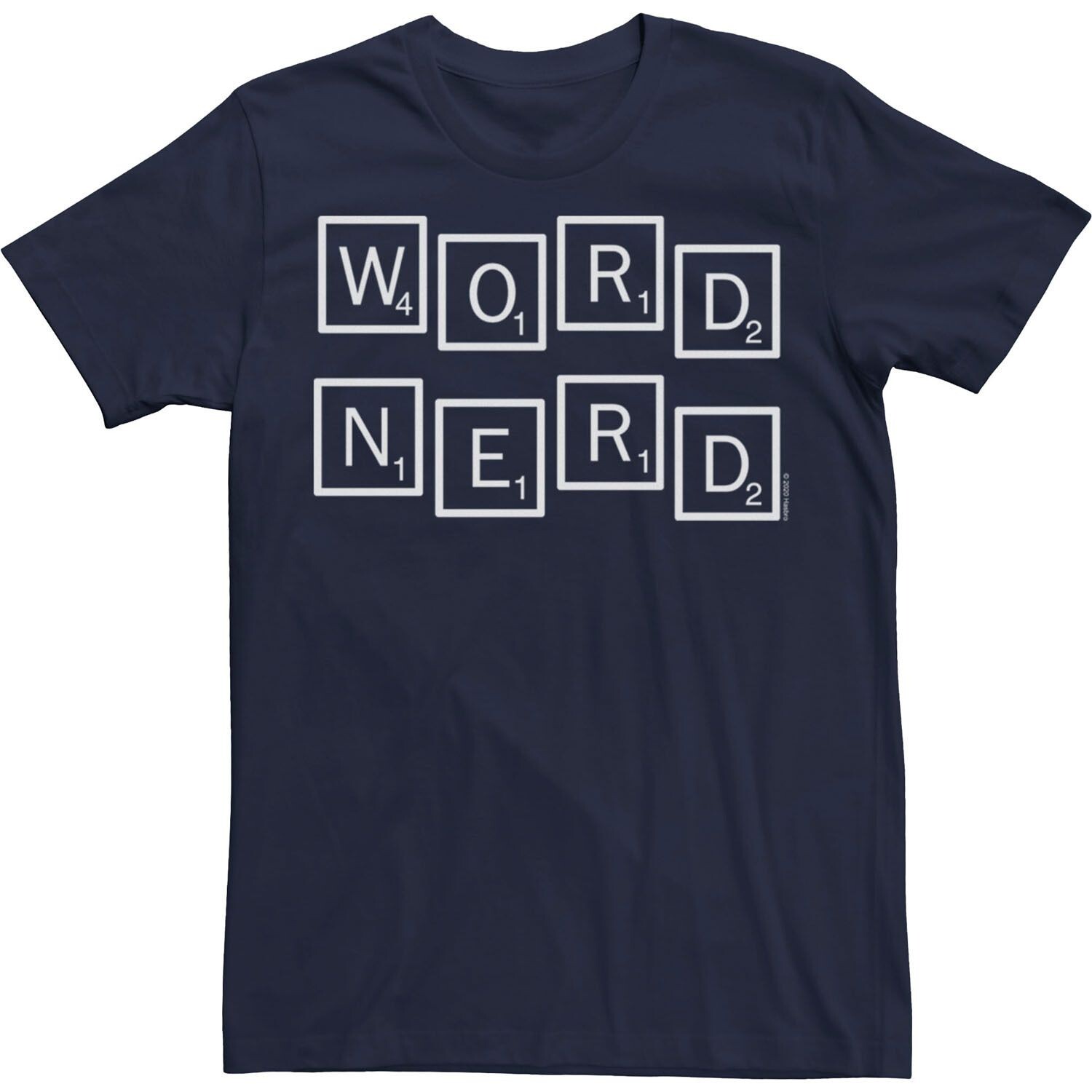 

Мужская футболка Scrabble Word Nerd Tiles Licensed Character