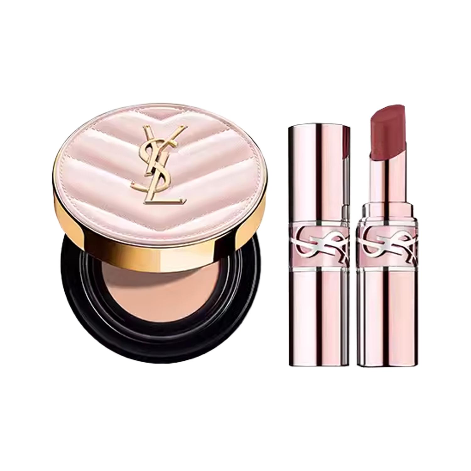 

Пинк тюбик бальзам для губ аир-кашн база под макияж комплексы для сияния и безупречности кожи 12г+3,1г/14г+3,1г SAINT LAURENT