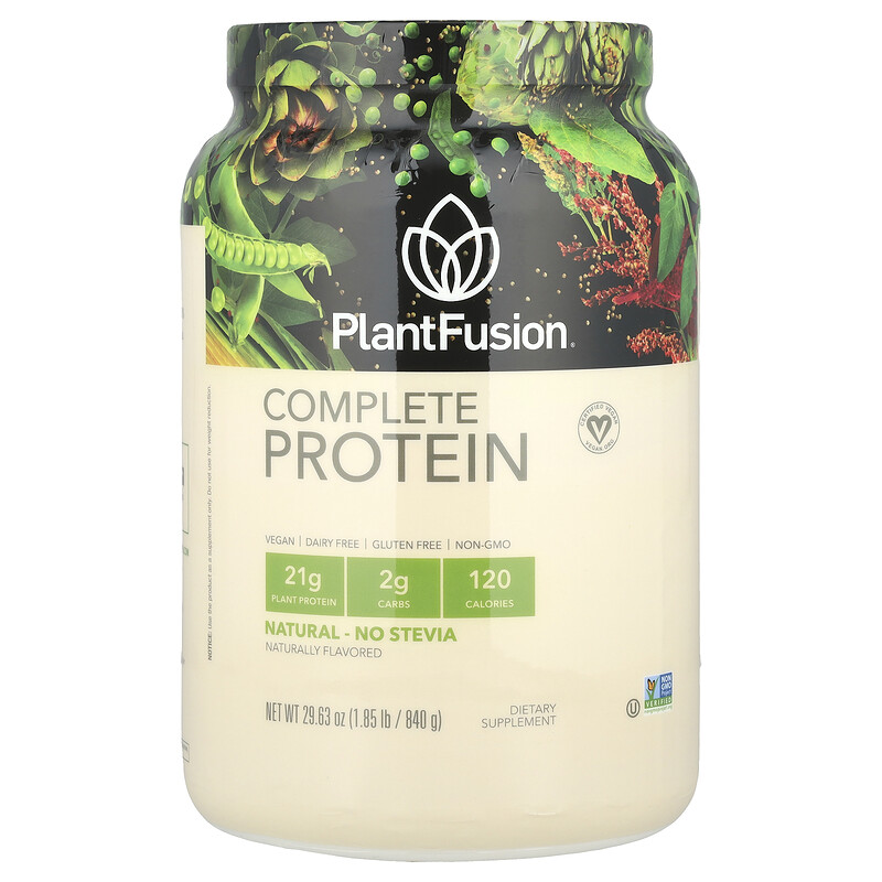 

PlantFusion, Complete Protein, натуральный вкус, 840 г