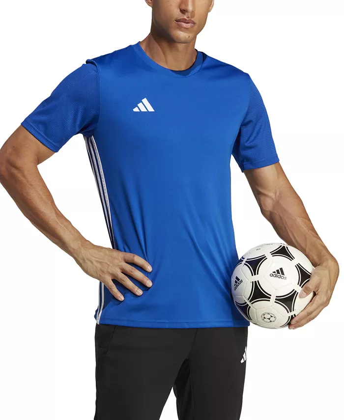 Мужская футболка Tabela 23 Slim-Fit Performance adidas, синий — фото 4