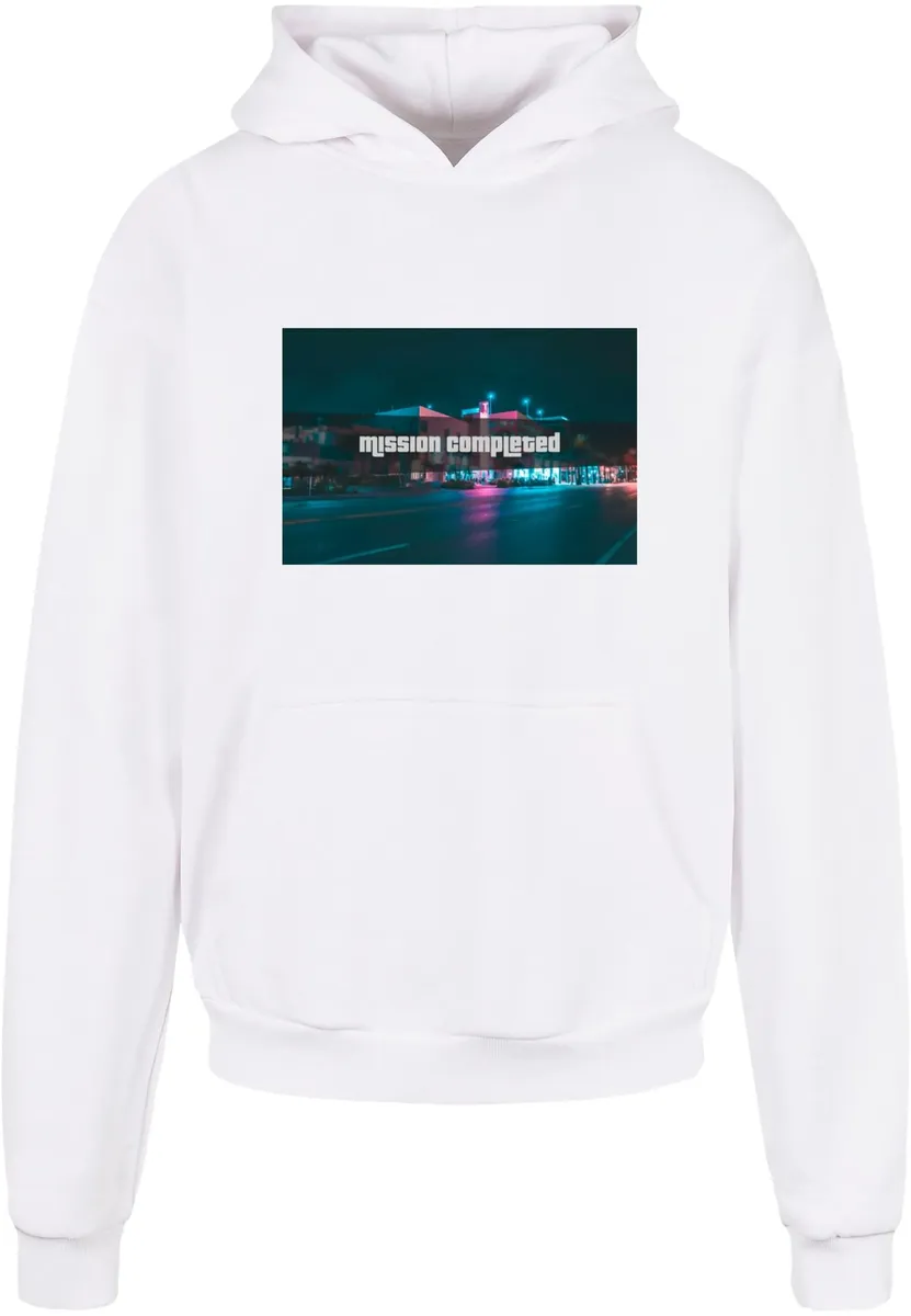 

Толстовка с капюшоном Merchcode " Merchcode Men's Grand - Mission Completed Ultra Heavy Hoody", белый