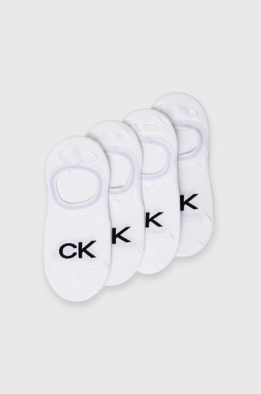 

4 упаковки носков Calvin Klein, белый