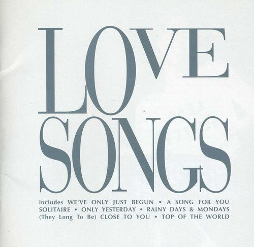 

CD диск Carpenters: Love Songs