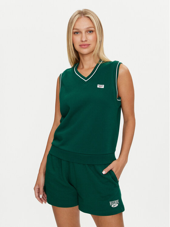 

Свитер обычного кроя Cl Cs Vest 100075522 Reebok, зеленый