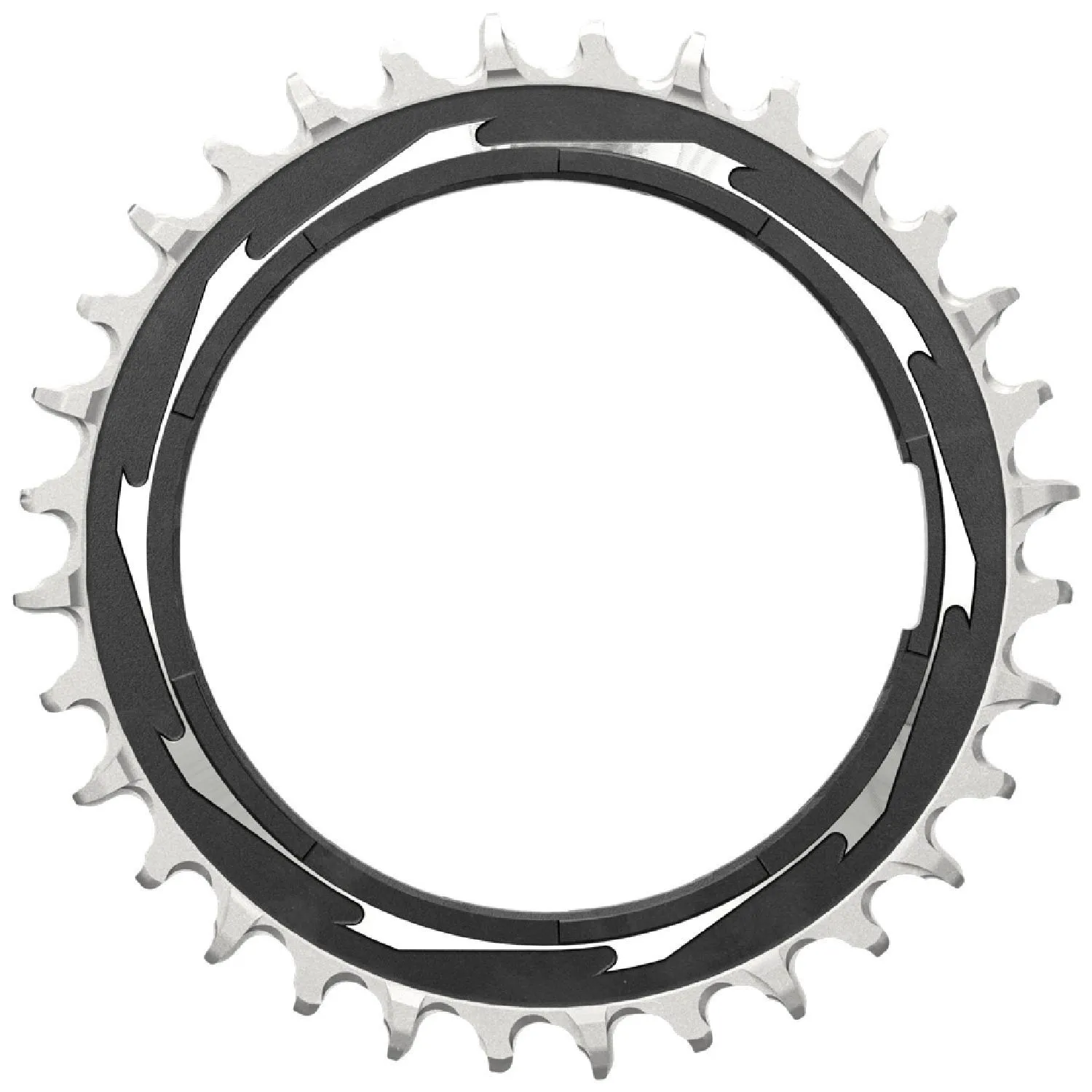 

XX SL Орел T-Тип Резьбовое Крепление Звезды - 3 мм Смещение SRAM, Black/Silver