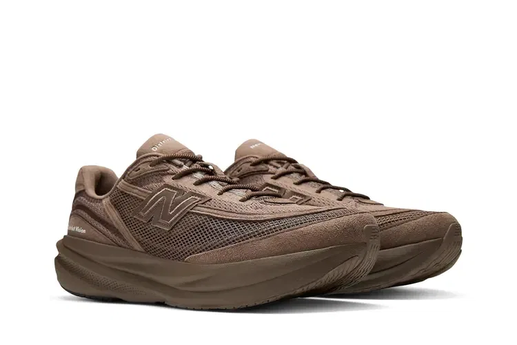 Кроссовки District Vision x New Balance 1080v15, коричневый — фото 2