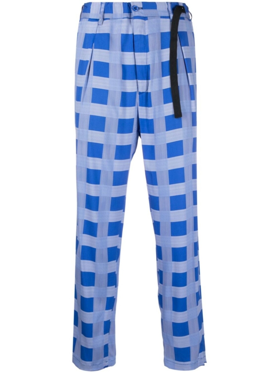 

Брюки в клетку 4SDESIGNS, синий