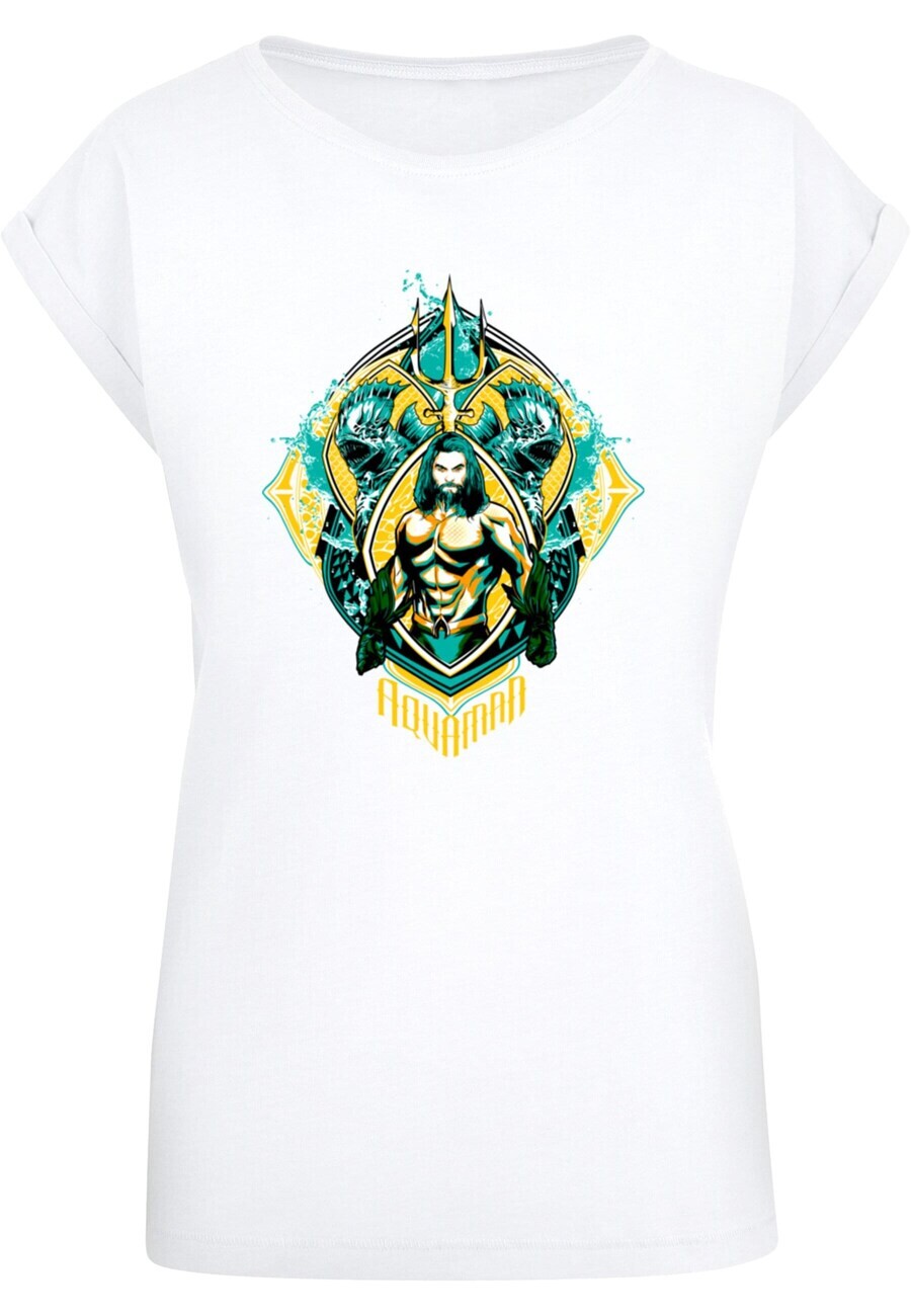 

Футболка ABSOLUTE CULT Shirt Aquaman - The Trench Crest, белый