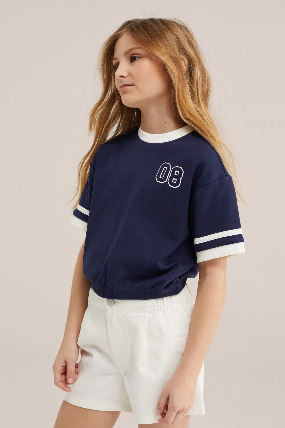 Футболка We Fashion, Dark Blue — фото 3