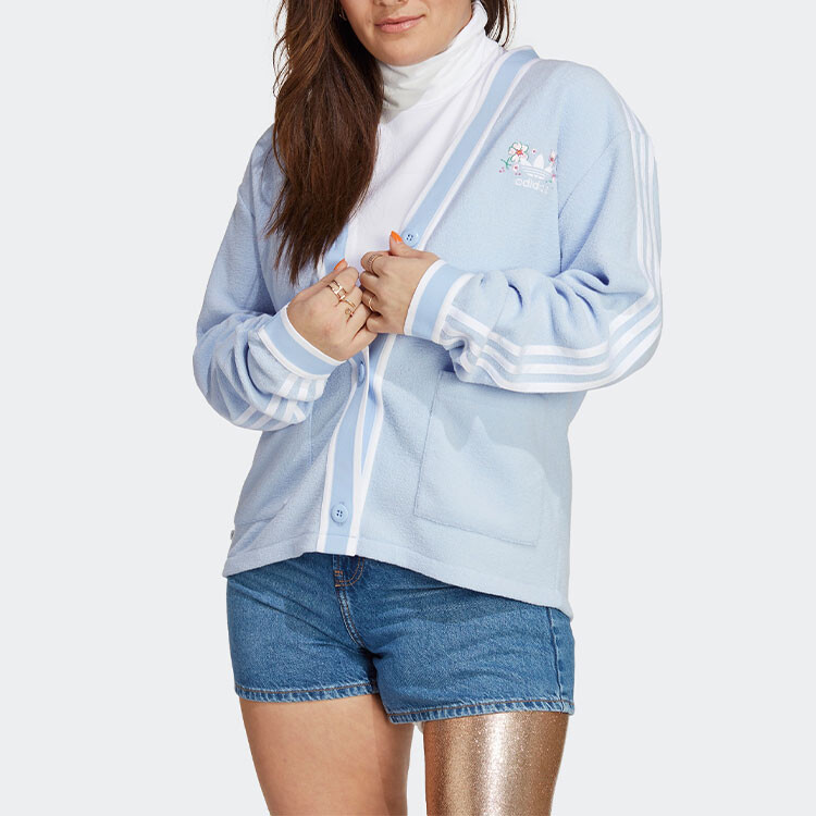 Cherry Blossom Limited Series Трикотаж женский, синий Adidas — фото 4