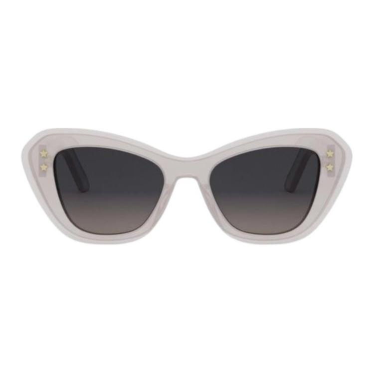 

Ацетатные солнцезащитные очки с бабочками DIOR розовые женские