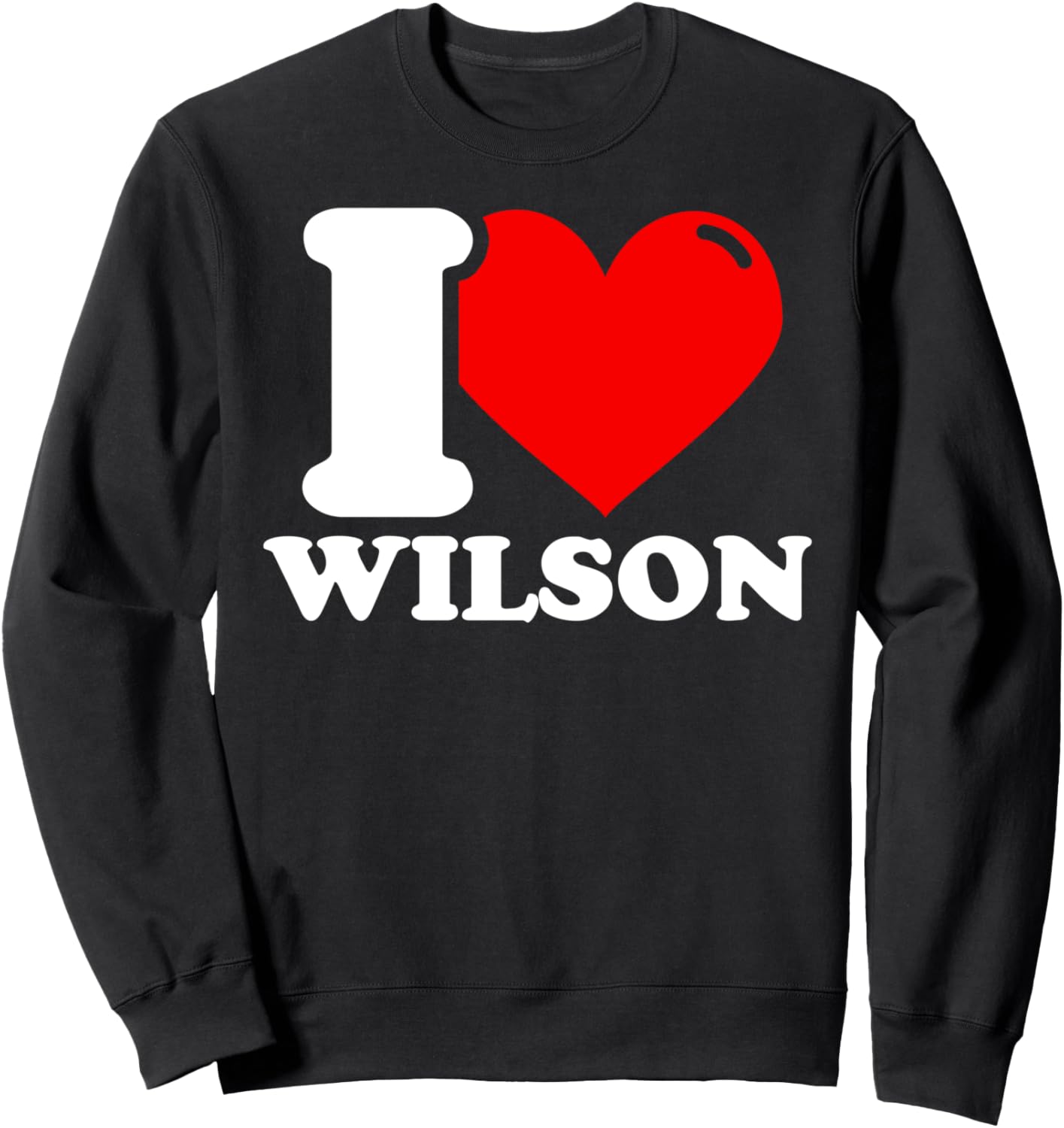 

Толстовка I Love Wilson, черная Wilson (First Name Funny), Черный, Толстовка I Love Wilson, черная Wilson (First Name Funny)