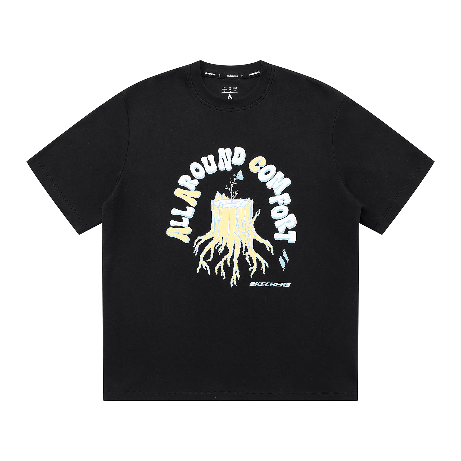 

Skechers Футболка Yazhuan Series Unisex Pitch Black, Черный, Skechers Футболка Yazhuan Series Unisex Pitch Black