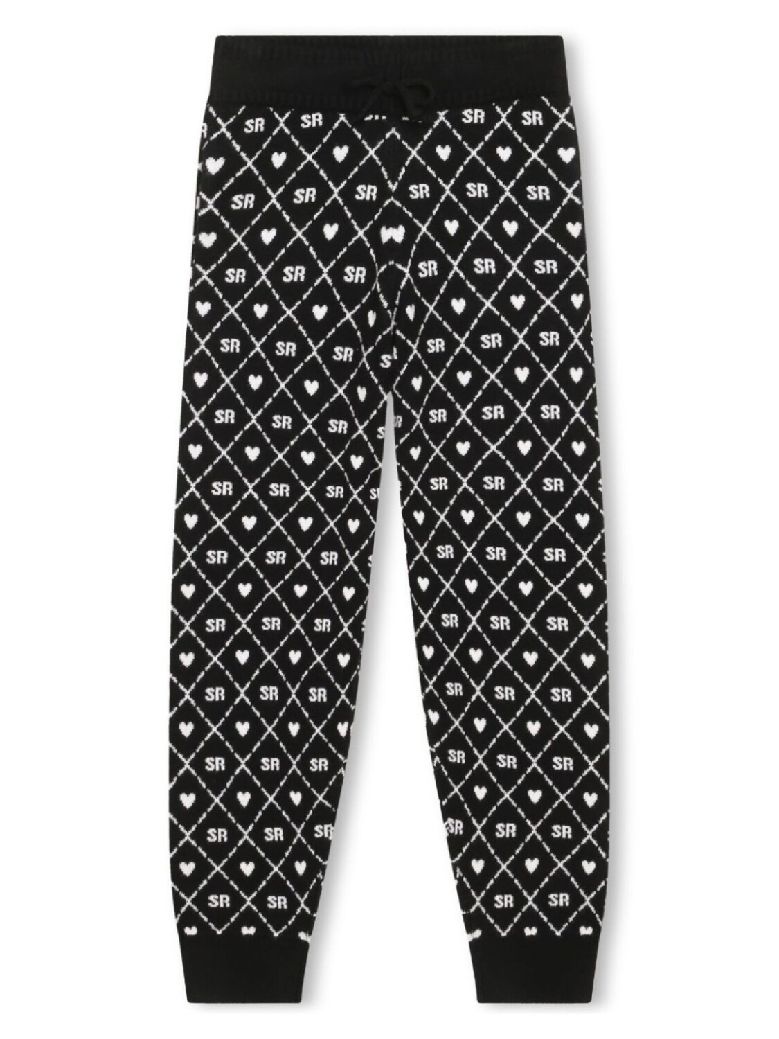

Sonia Rykiel джоггеры с монограммой, черный