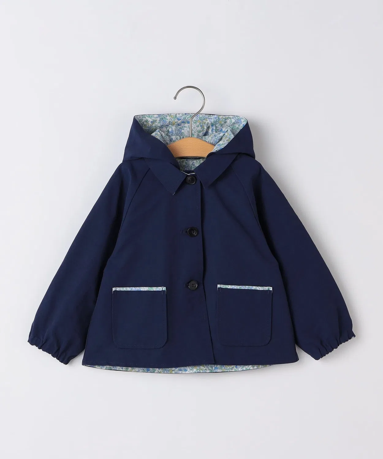 Детское пальто SHIPS KIDS Liberty reversible hood coat, 80-90 см, тёмно-синий