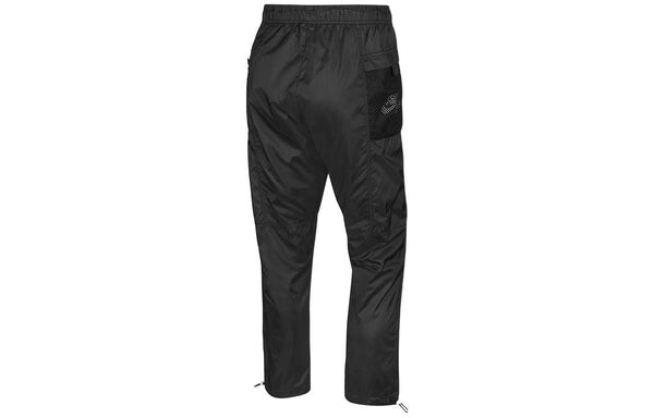 Спортивные штаны Men's Air Jordan Solid Color Logo Training Casual Bundle Feet Sports Pants/Trousers/Joggers Black, мультиколор — фото 2