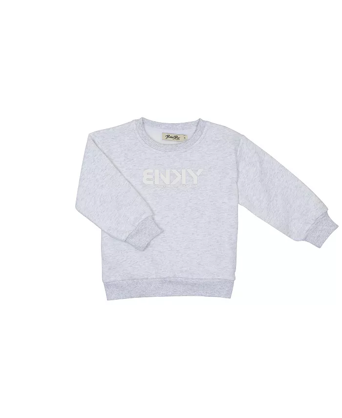 

Детская толстовка с круглым вырезом для мальчиков Sur BinkyBro, серый