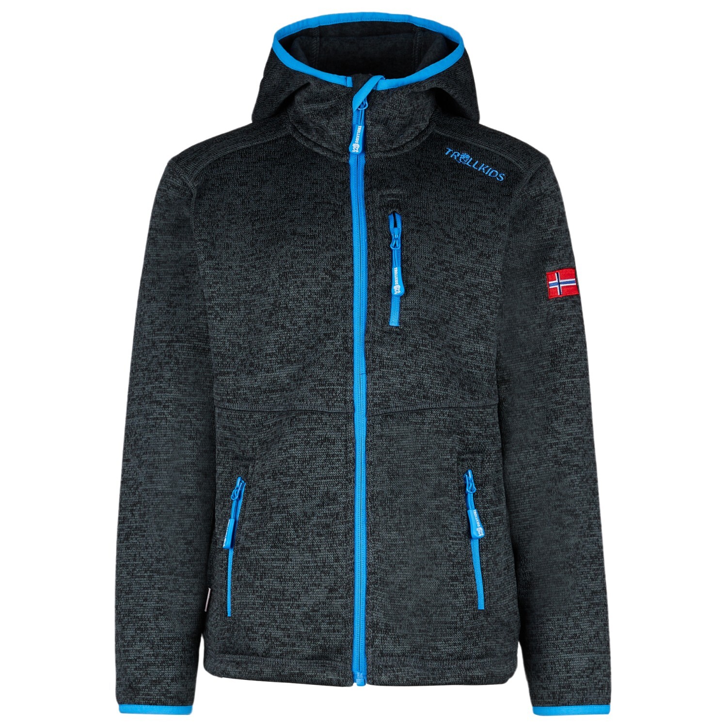 

Флисовая жилетка Trollkids Kid's Jondalen XT, цвет Anthracite/Medium Blue