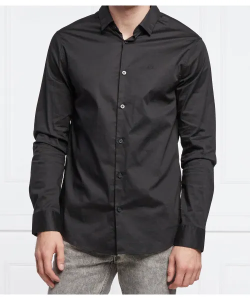 

Рубашка Slim fit Armani Exchange, черный