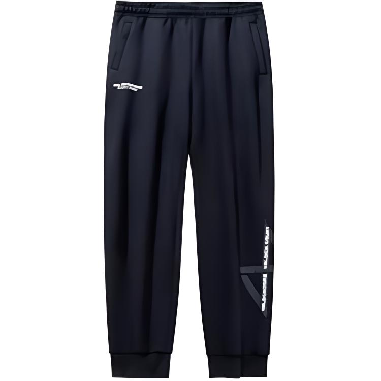 

Anta Basketball Collection Вязаные спортивные брюки Мужские Basic Black, Basic Black-3