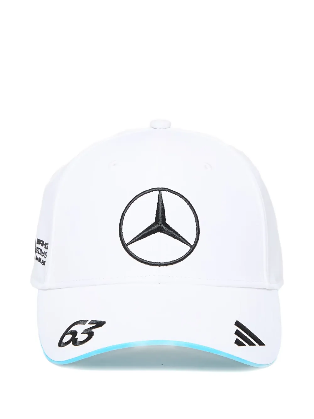 

Кепка X Mercedes AMG Petronas Formula 1 Team Джорджа Рассела Adidas, белый