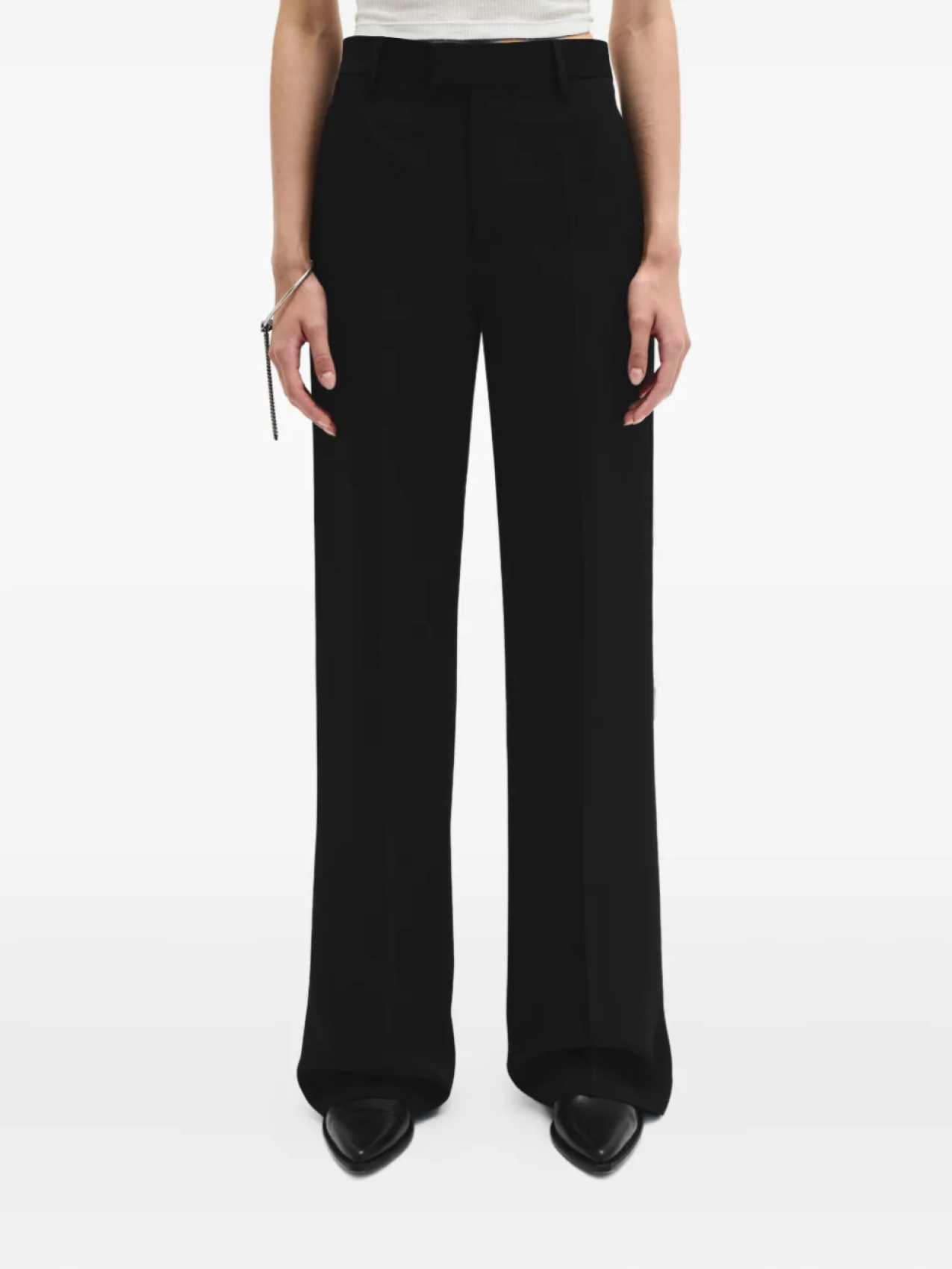 

Ann Demeulemeester расклешенные брюки Maaike, черный