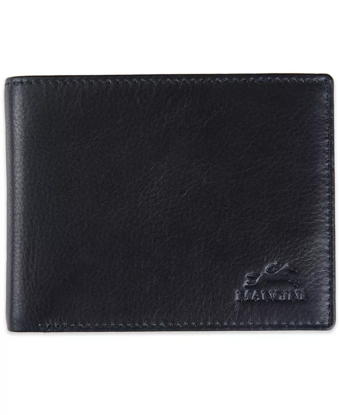 

Мужской кошелек Bellagio Collection Left Wing с двумя отделениями Mancini, черный