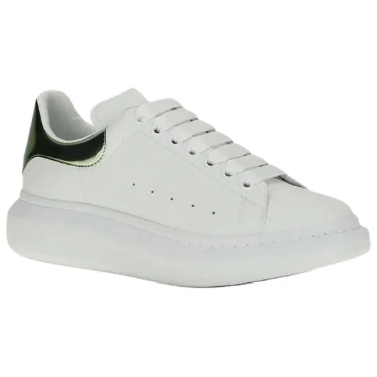 Кеды Alexander McQueen Bos Taurus Calfskin белые — фото 4