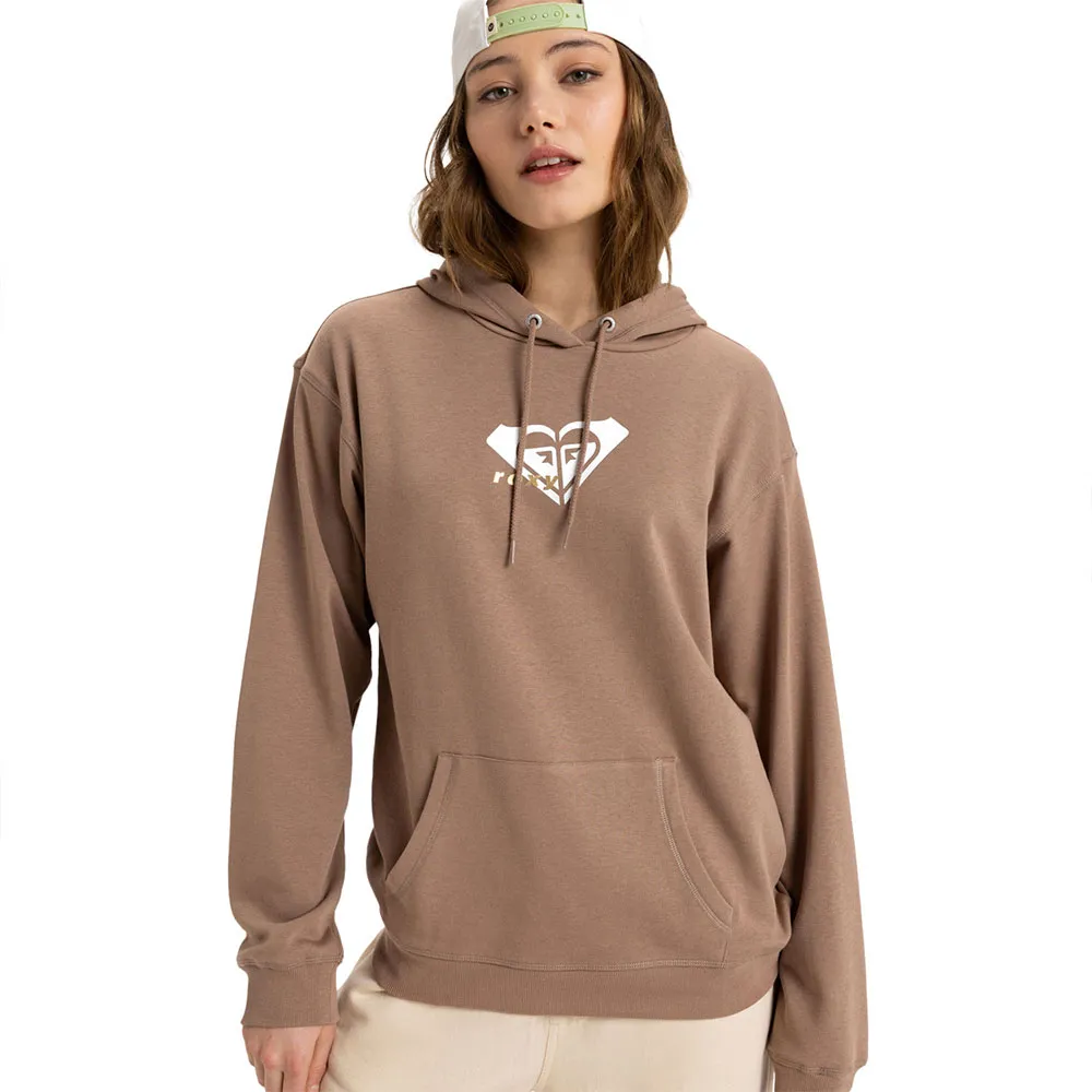 

Худи Roxy Surf Stoked Terry, коричневый