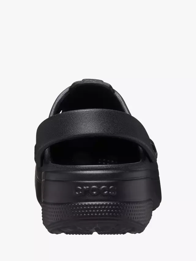 Детские классические сабо Мэри Джейн, черные Crocs — фото 3