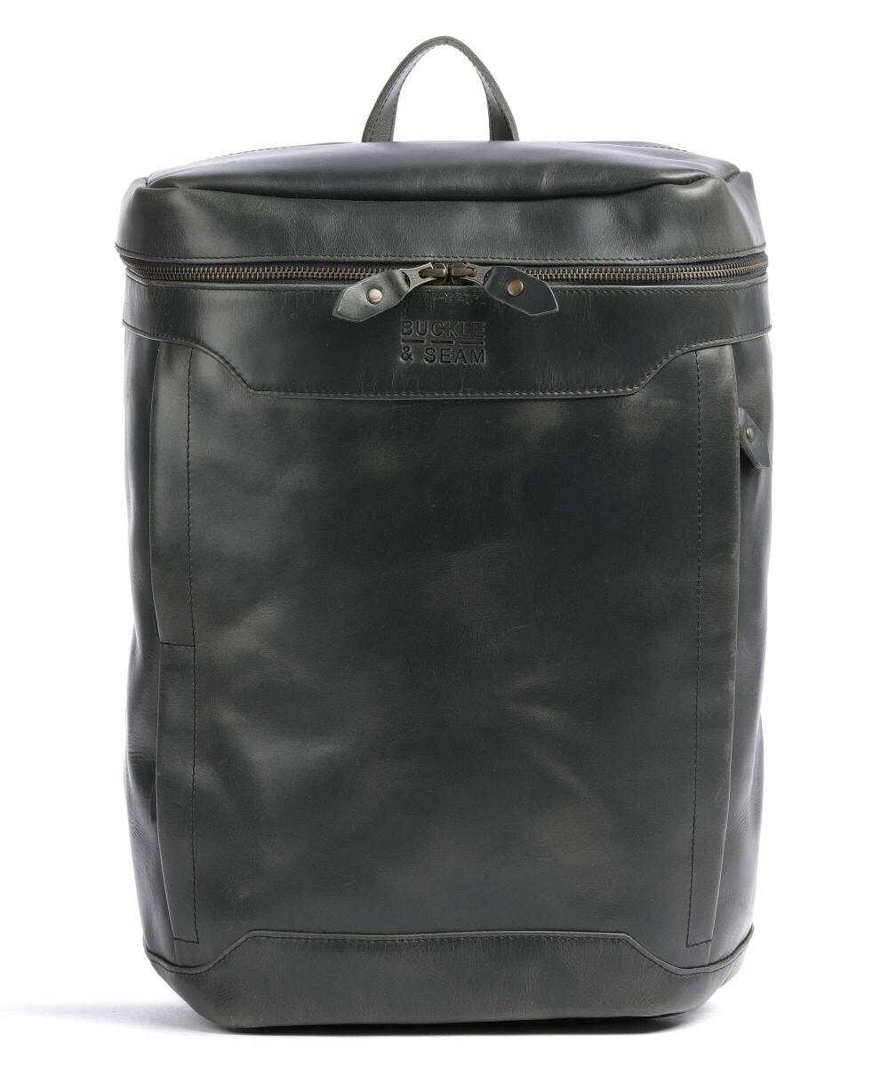 

Рюкзак Crazy Horse Siwa 15 дюймов из мелкозернистой яловой кожи Buckle & Seam, антрацит