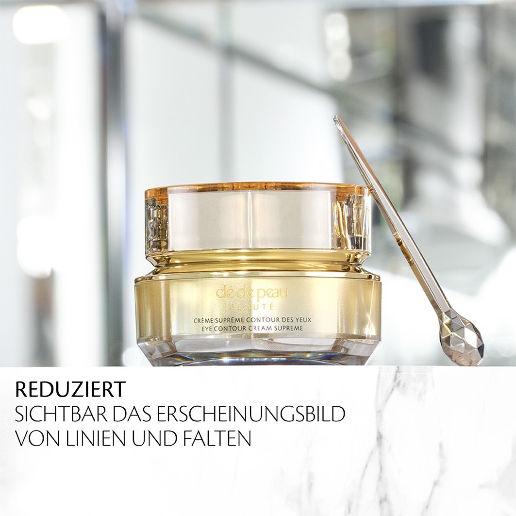 Крем для лица supreme eye contour cream Cle De Peau Beaute, объем 15 мл — фото 4