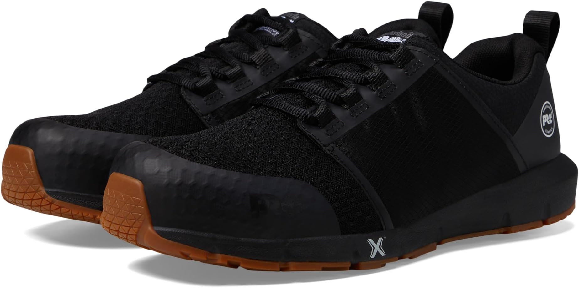 

Кроссовки Timberland PRO Radius Composite Safety Toe, цвет Black/Gum