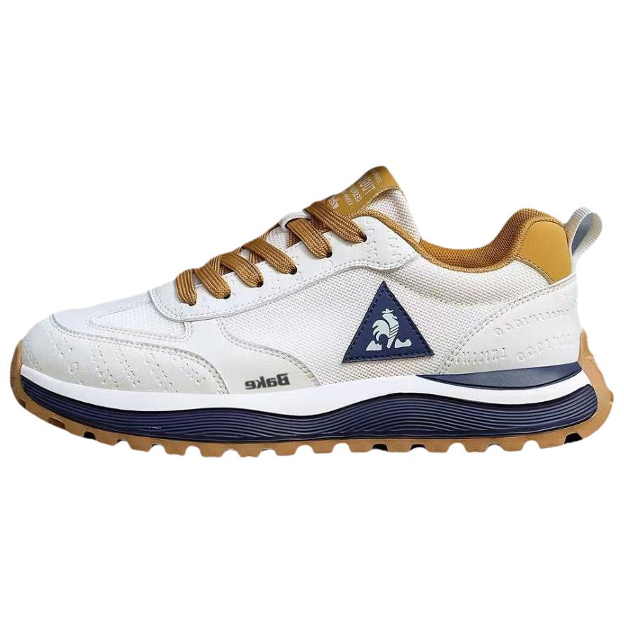 

BAKE Амортизирующие устойчивые к истиранию низкие кеды мужские бежево-голубые, цвет Beige Blue