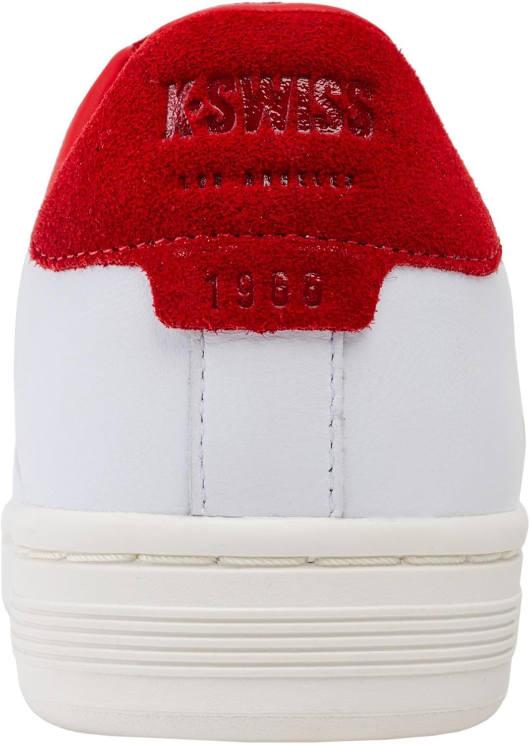 Мужские кроссовки K-Swiss Lozan Klub LTH, белый/красный — фото 3