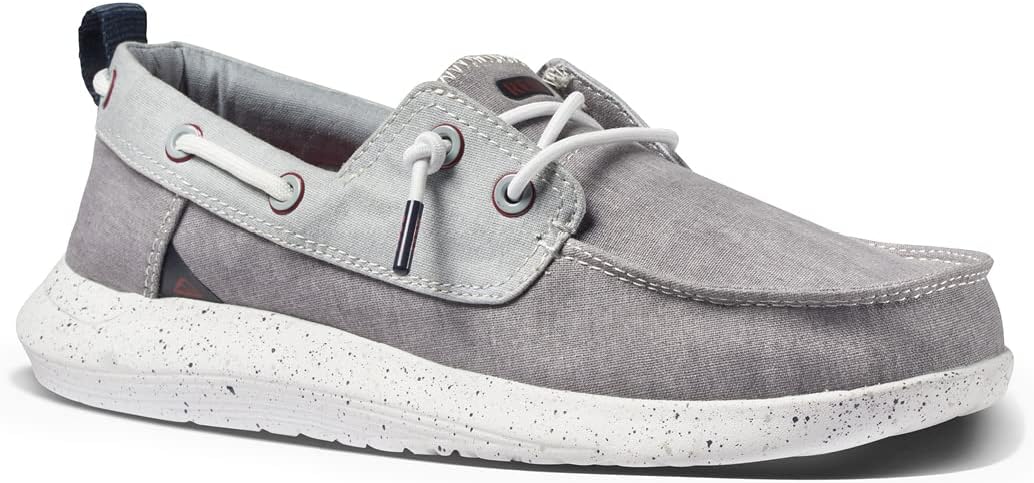 Мужские лодочные туфли REEF Swellsole, серый — фото 4
