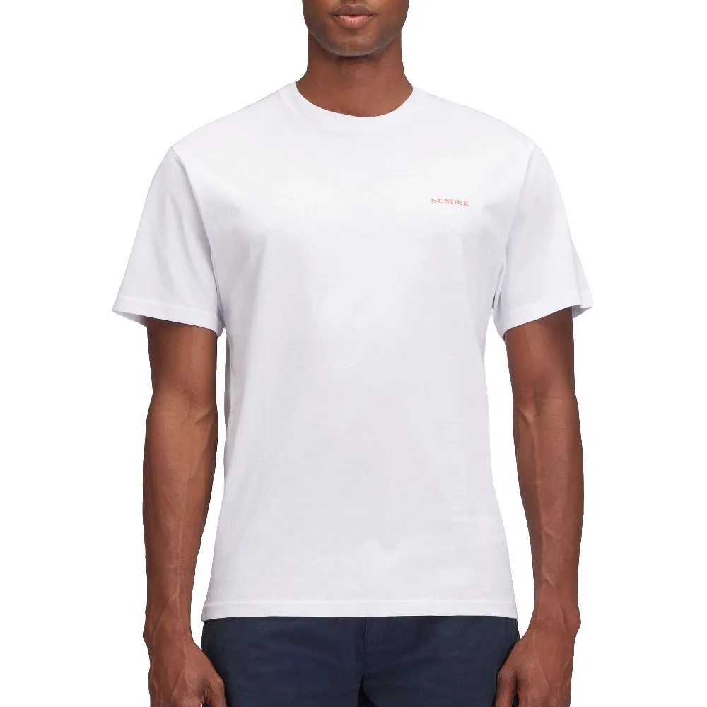 

Футболка Sundek Palms trip print, белый