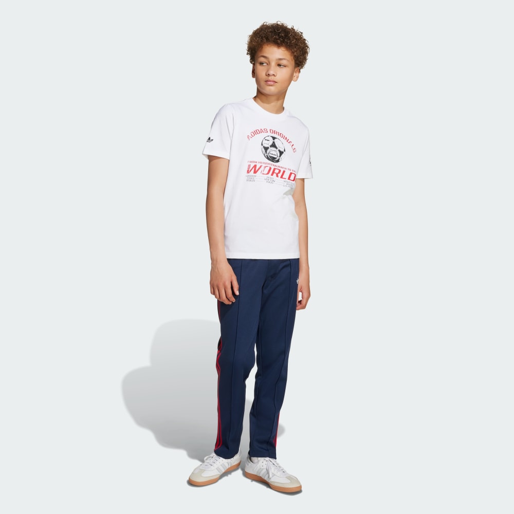 Футболка Adidas Graphic Tee Kids, белый — фото 3