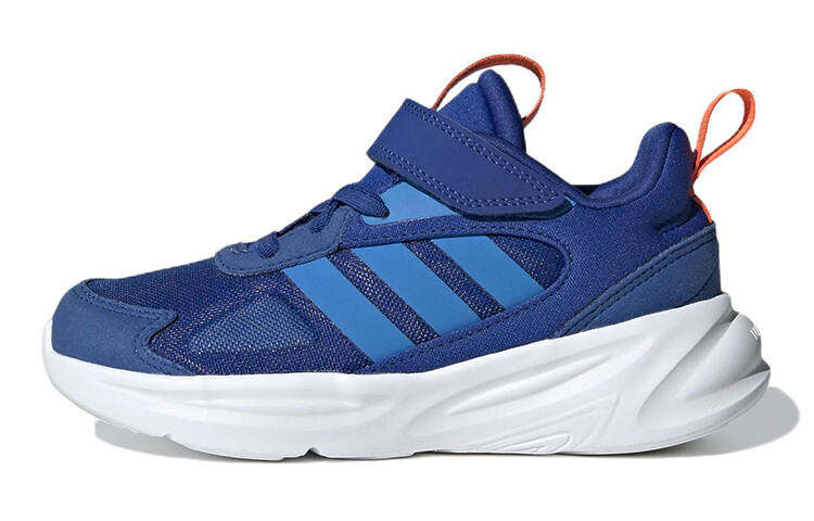 

Кроссовки Ozelle Kids, детские, низкие, белые/королевские/зеленые Adidas Neo