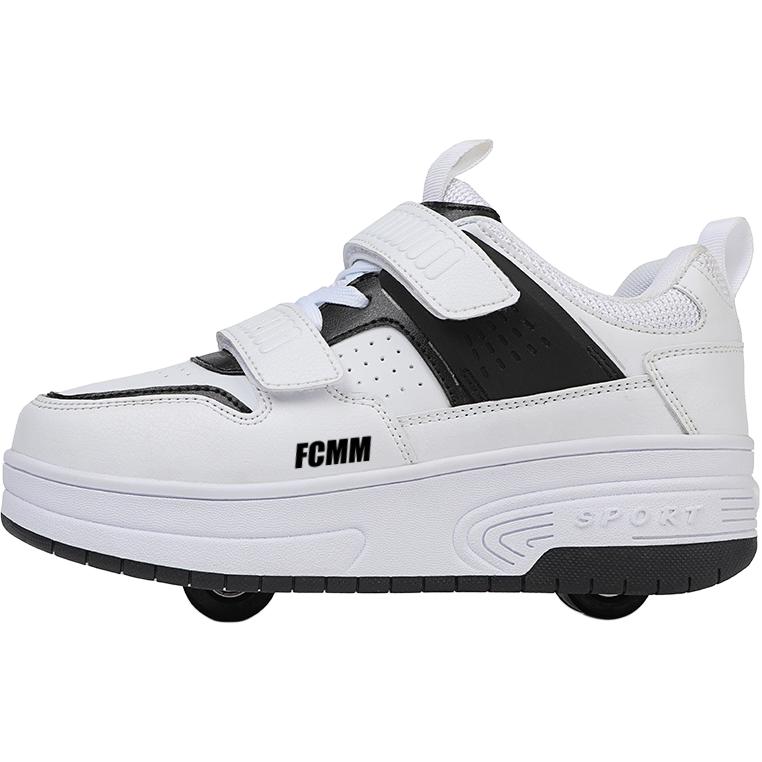 

Детские скейтерские кроссовки Kids FCMM, черный/белый